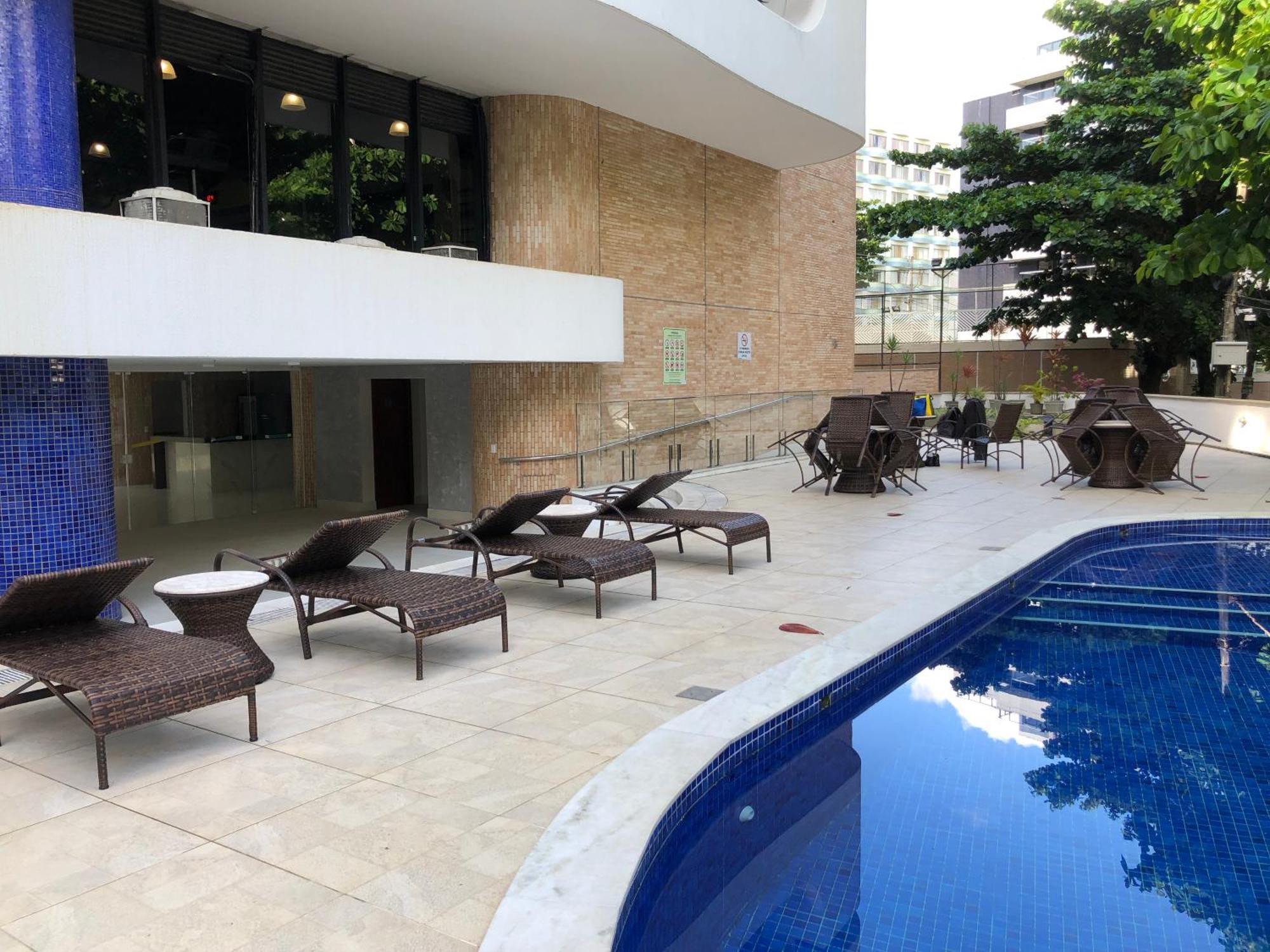 Flat Encantador No Atlantic Towers Salvador Exterior photo